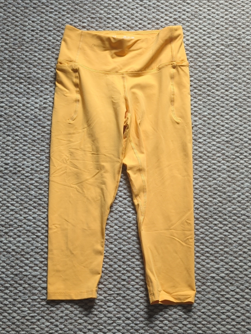 Under Armour Orange Cropped Leggings